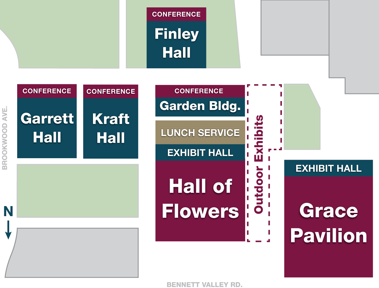 Fairgrounds Overhead Map